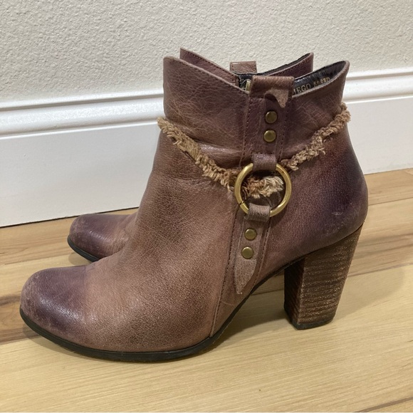 Ombré Purple Moto Boots - Picture 13 of 16